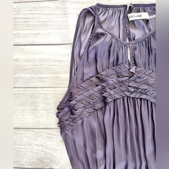 DO+BE Plum Drop Waist Dress - Picture 4 of 6